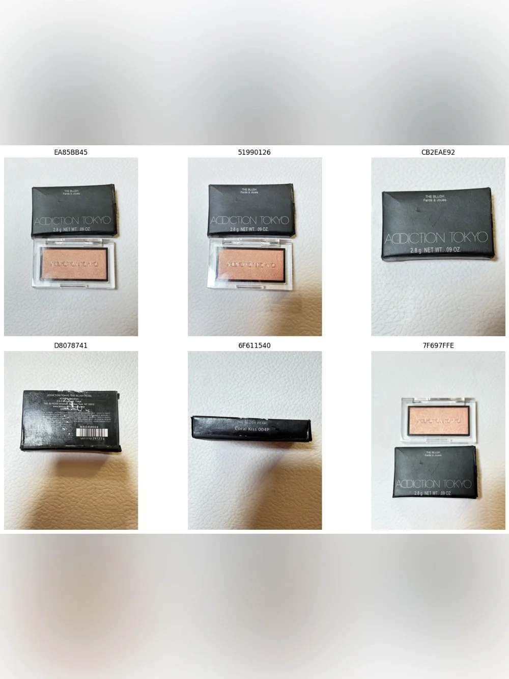 ADDICTION TOKYO The Blush Pearl Shade: 004P Coral Kiss Tamaño: 2.8 g / 0.09 oz